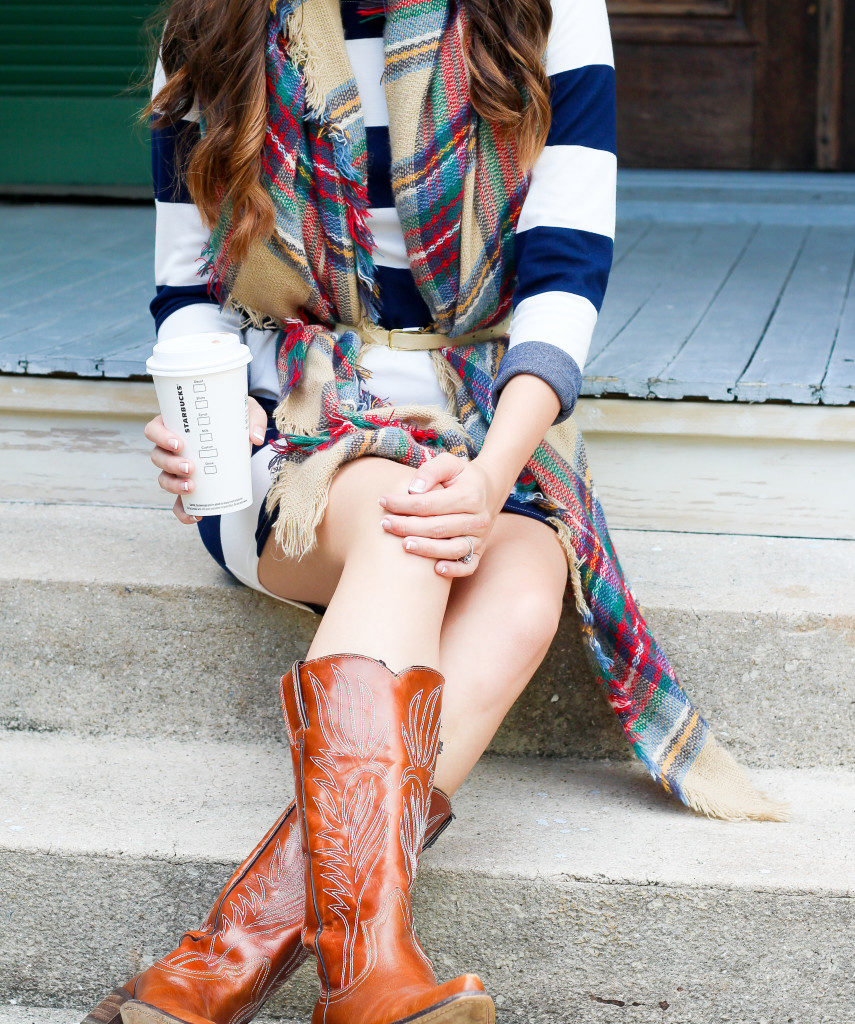 Two Ways To Style A Blanket Scarf