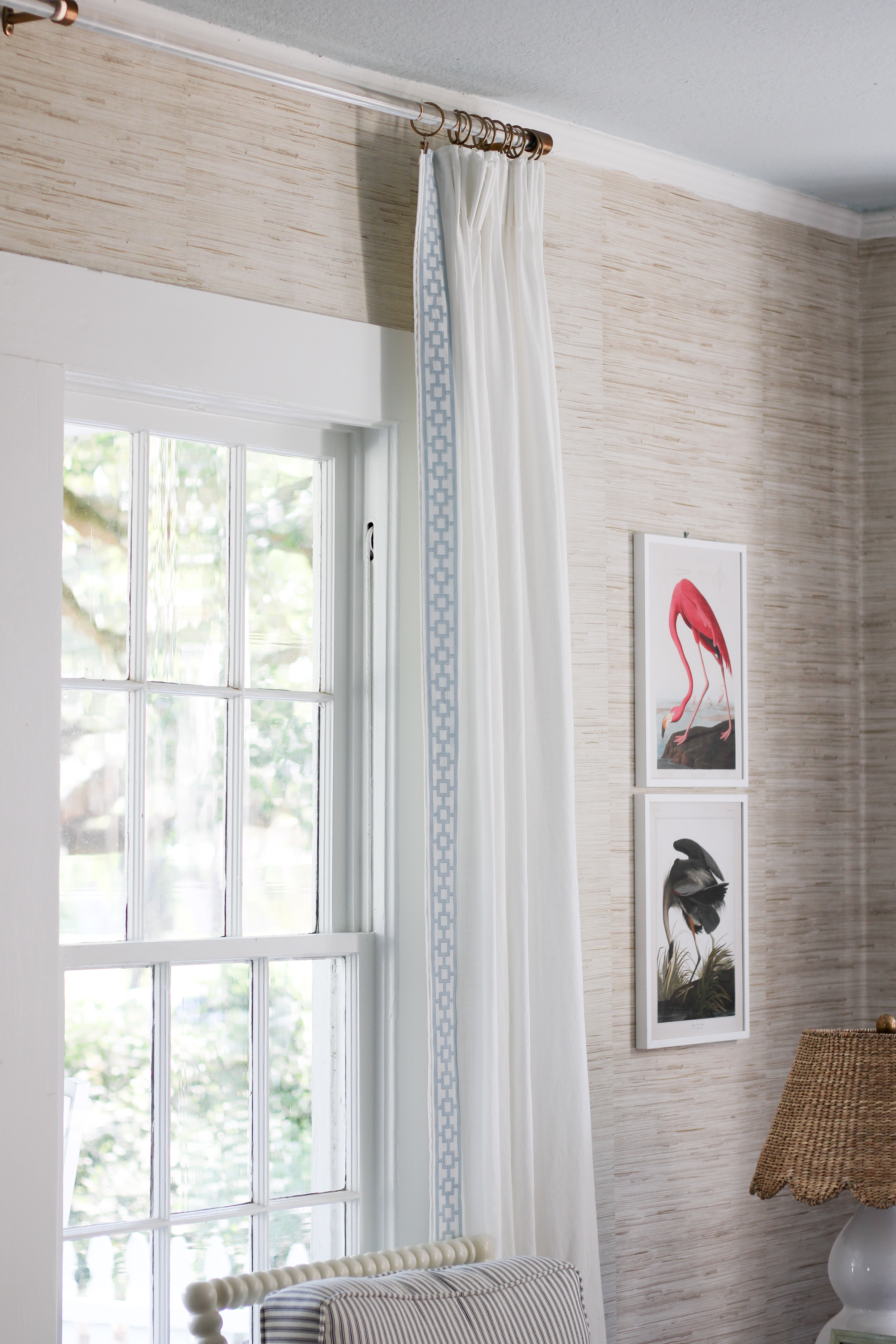 Pretty and Simple Curtain Trim