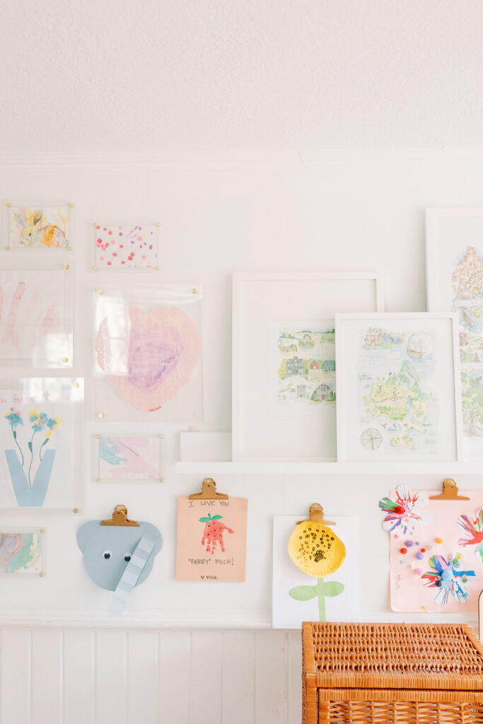 Playroom Art Wall