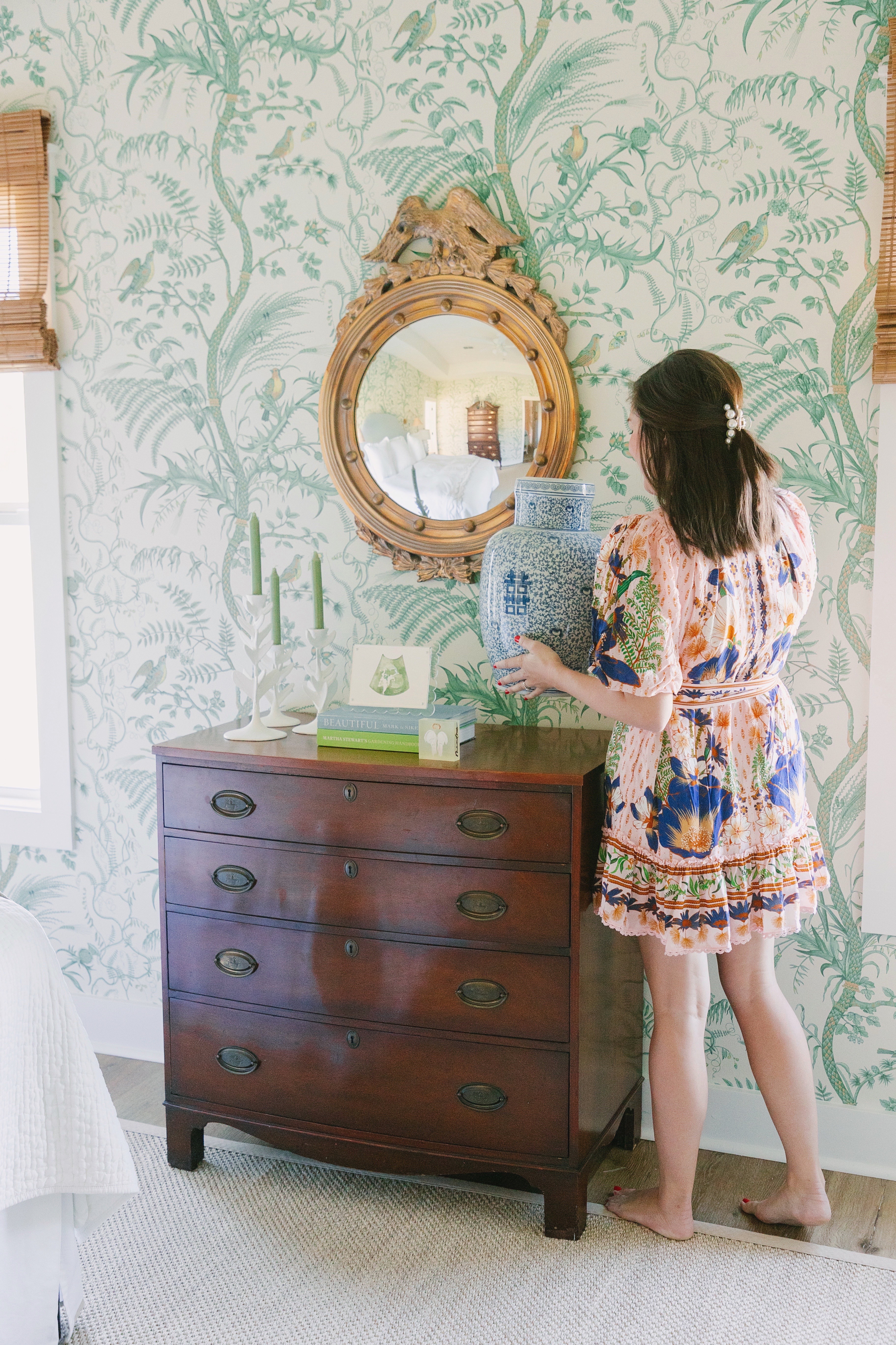 Primary Bedroom Wallpaper Reveal